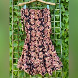 EUC Tiare Hawaii Strapless Mini One Size